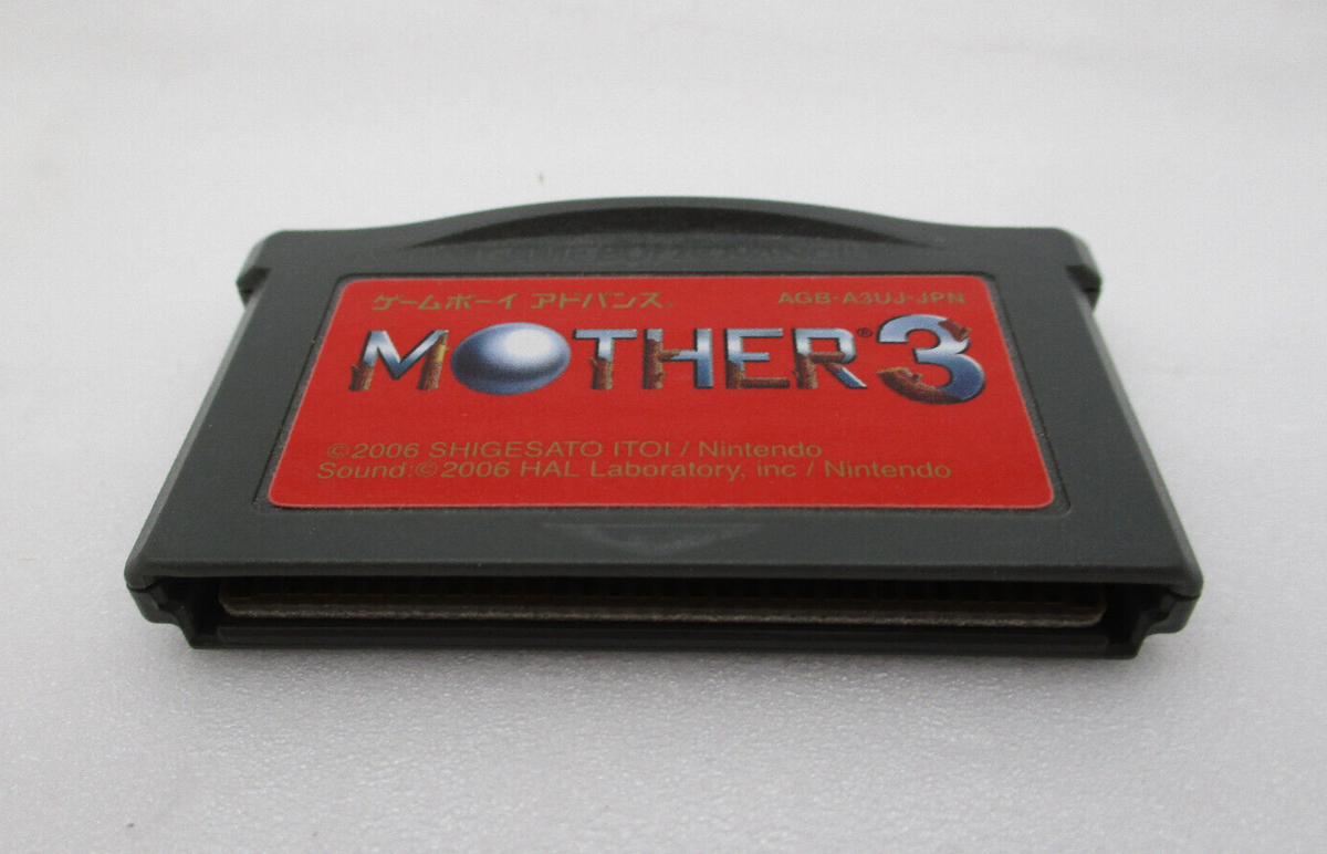 GBA Earthbound Mother 1+2 3 Set Lot Nintendo Gameboy Advance