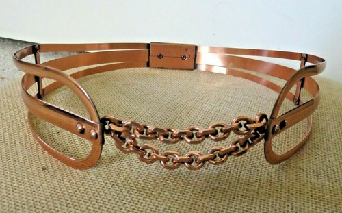 Vintage 1950's - 60's Renoir Copper Metal Corset B
