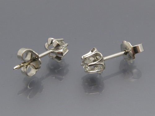 DESIGN MATURO - ORECCHINI/ORECCHINI ELEGANTI CON DIAMANTI - ORO 585 - Foto 5 di 8