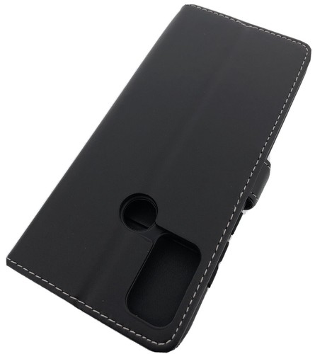Funda de teléfono para Alcatel 3L (2021), cubierta, libro abatible, billetera, folio, cuero/gel - Imagen 2 de 17
