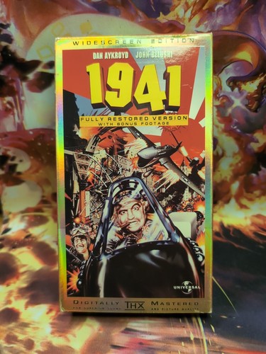 DAN AYKROYD JOHN BELUSHI 1941 (1979) 1998 WideScreen Directors Cut VHS Pre-Owned - Imagen 1 de 5