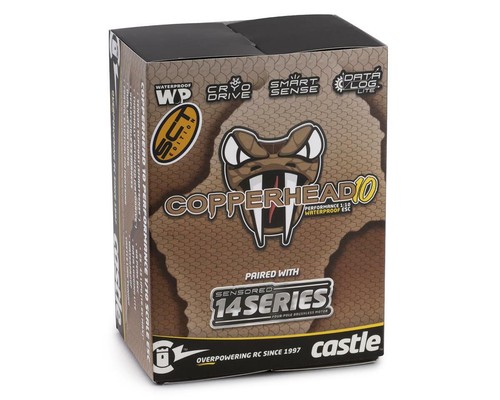 Castle Creations Copperhead 10 Waterproof 1/10 Sensored Combo w/1410 (3800Kv) - Picture 4 of 4