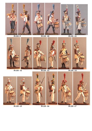 VID soldiers PL-33I Napoleonic polish infantry, 1807-1814, 60 mm metal kit - 第 19/44 張圖片