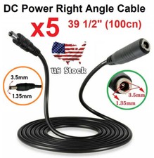 x5 1M / 39.1/2" DC Male-to-Female Power Extension DC 3.5x 1.35mm Connector cable