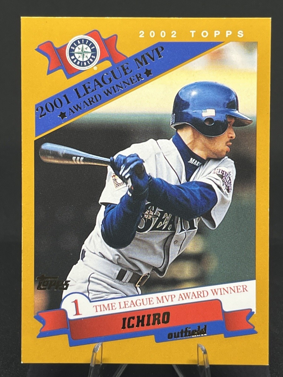 ICHIRO SUZUKI 2001 Topps American League MVP Award Winner