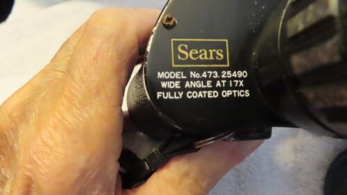 Sears Binoculars Wide Angle Zoom 8x-17x40mm Model No. 473.25490 Fully Coated Opt - Picture 3 of 4