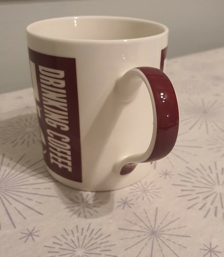 Lesser & Pavey 'I'd Rather be Drinking Coffee' Fine China Novelty Fun Mug Gift - Picture 5 of 5