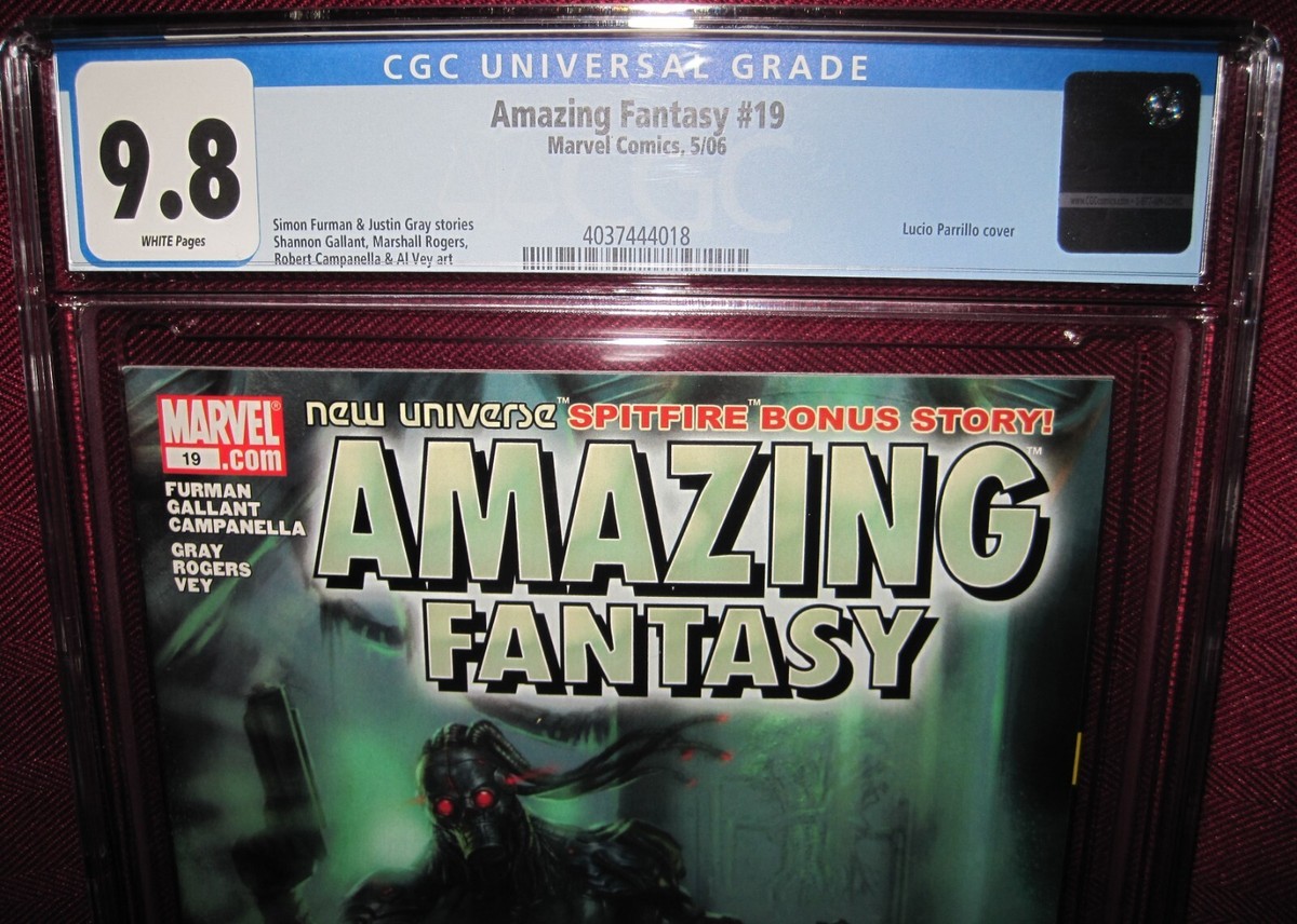 アオシマ FANTASTIC ADVENTURE SERIES No.19 AMAZING FANTASY #19 MARVEL COMIC 2006 CGC 9.8 | eBay