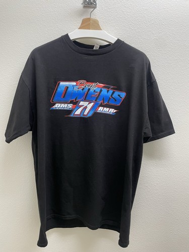 Camisa de carreras de arrastre Brent Owens 71 OMS