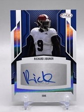 Richard Jibunor 2024 SAGE HIGH SERIES SILVER ROOKIE AUTO #A-RJ TROY