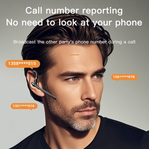 Trucker Wireless Bluetooth 5.4 Headset Hörmuschel Dual Mikrofon Noise Cancelling UK - Bild 15 von 24
