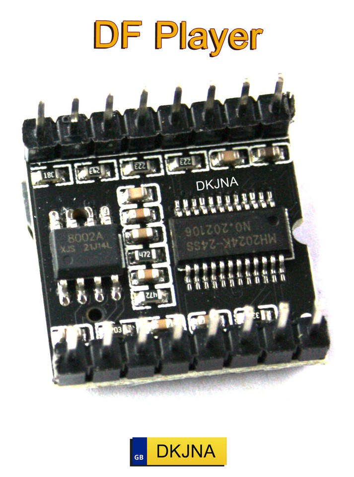 DFplayer Mini MP3 Player MP3-TF-16P Module Arduino UNO Music Audio ...