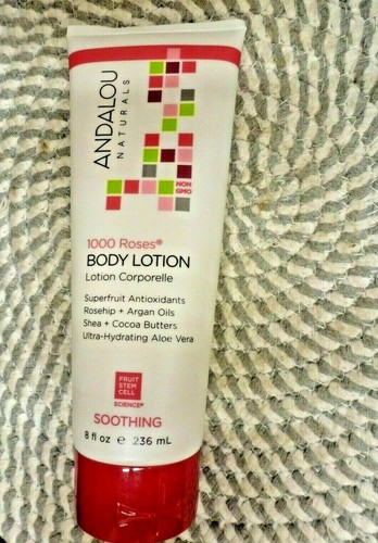 ANDALOU NATURALS~~1000 ROSES~~SOOTHING BODY LOTION 8 OZ SEALED! 88