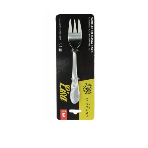 Dessertgabeln Set 12 Stück – 14 cm Kuchengabeln Edelstahl glänzend LISA - Bild 4 von 6