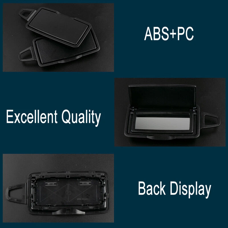 Левый черный автомобильный солнцезащитный козырек макияж зеркало чехол для Mercedes Benz GL ML W166 - Изображение 3 из 4