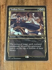Endless Detour Magic Cards NM-M STREETS OF NEW CAPENNA RARE SHOWCASE Unplayed
