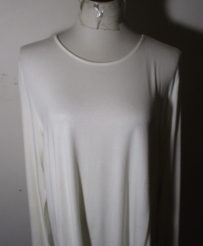 J. JILL Wearever White Long Sleeve Top Size XL - Picture 2 of 6