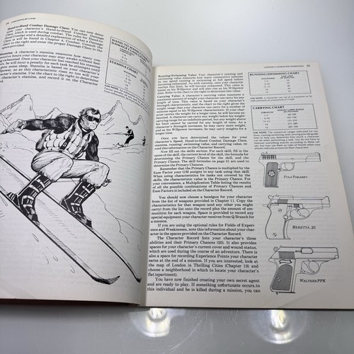 James Bond 007: Juego de rol básico completo (VG, 1983) Libro Juegos de victoria - Imagen 4 de 6