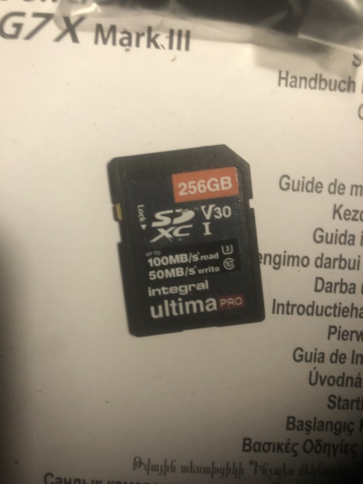 Canon Powershot G7 X Mark III 20.1 MP Digital Camera Black With 4K