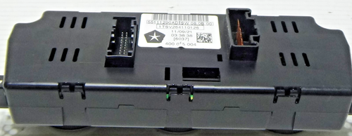 2009-2012 Dodge Ram 1500 Climate Control Switch AC Heater 55111290AD Black - Picture 6 of 7