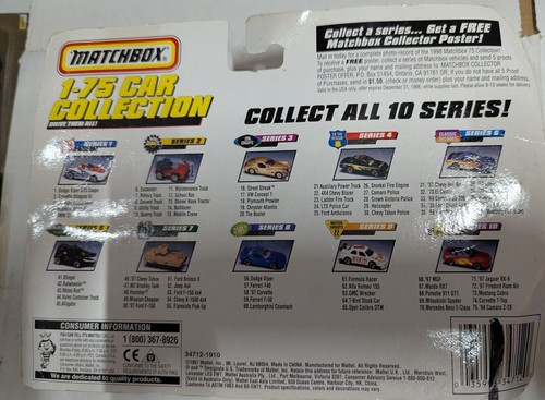 1997 Matchbox Highway Cruisers Lucky Mack Truck w/Trailer& Pontiac GTO JUDGE NIB - Picture 3 of 10