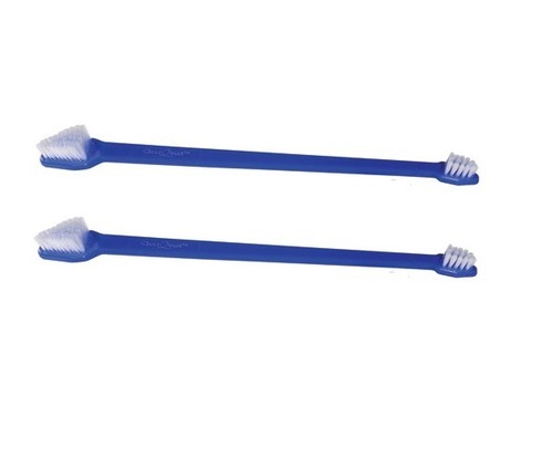 Blue Dual End Dog Toothbrushes for Dog Cat Pet Oral Dental Care Vet Shelter Bulk - Bild 3 von 16