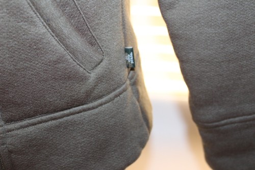 Womens PrAna Cozy Sherpa Fleece Lined Full Zip Jacket Green Olive : Size Small - Picture 8 of 10