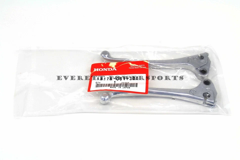 Juego de palancas de freno manija Early P50 PC50 Z50A CT70 OEM genuino Honda #Q146 Foto 3 de 3