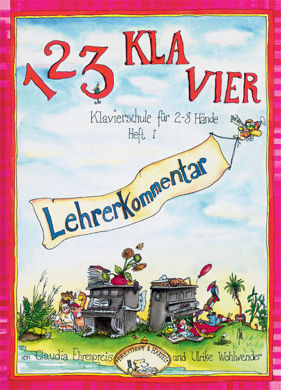 Thumbnail - Claudia Ehrenpreis; Ulrike Wohlwender / 1 2 3 Klavier