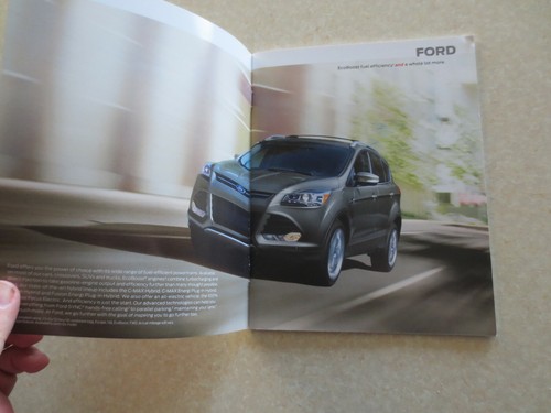 2014 Ford car & SUV & truck range advertising booklet - USA - Picture 2 of 10
