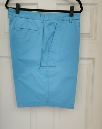 Preowned Boca Classics Men's All Cotton Blue Shorts Size 40 - Picture 2 of 5