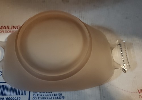 Satin Pink Bowl Side Handles Lancaster Very Nice Beauty See Photos Description - Picture 6 of 9