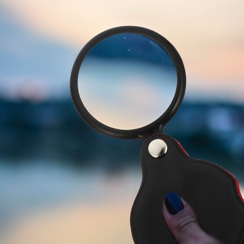 4 Pcs Magnifier Magnifying Glass Reading Folding Mini Small - 第 6/12 張圖片