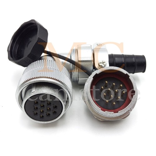 WEIPU WF28 10A Connettore Avition Impermeabile 12Pin,Connettore di Alimentazione Industriale - Foto 1 di 6