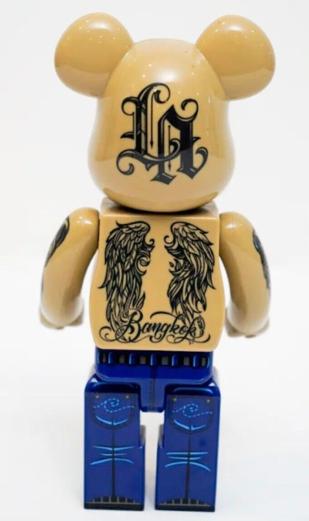 Bearbrick 400+100% X MISTER CARTOON X KONG Medicom Toy Be Bearbrick 400+100% X MISTER CARTOON X KONG Medicom Toy Be