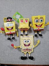 SpongeBob Figures Burger King Kids Club Toys Lot Vintage Used
