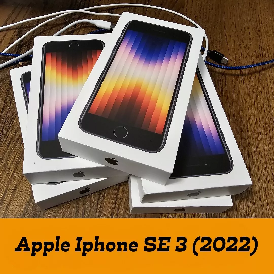 New Apple iPhone SE 3rd Gen(2022) 64/128/256GB Factory Unlocked US