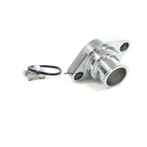 Carcasa de termostato de cuello de agua pulido de aluminio para Chevy SBC BBC 265 283 305 0° - Imagen 4 de 4