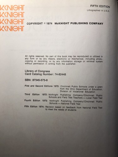 Exploring Careers In Child Care By Cincinnati Public Schools 1974 Hardcover - Picture 3 of 5