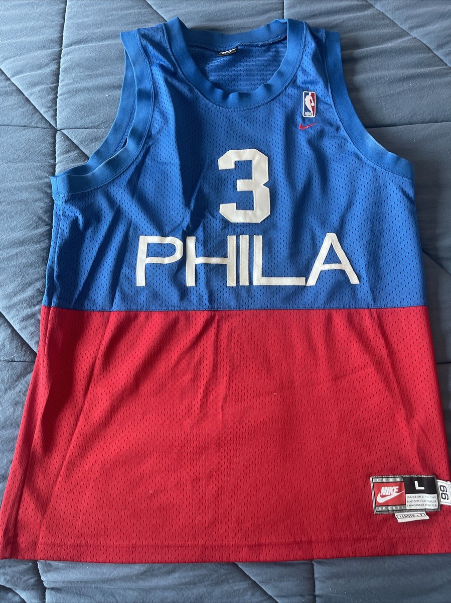 Ｈ*Ａ様 Iverson 1999 PHILA Jersey NBA NIKE Vintage Nike Allen Iverson Philadelphia 76ers 99 Rewind NBA