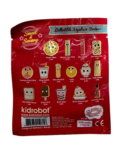 Kidrobot Yummy World Sweet And Savory Keychain - 1 Blind Pack - Picture 3 of 4