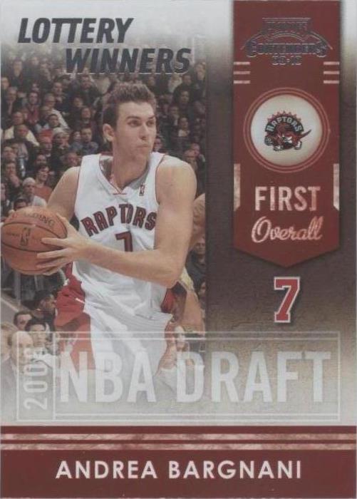 2009-10 Playoff Contenders - Andrea Bargnani #15 - 1 of 2