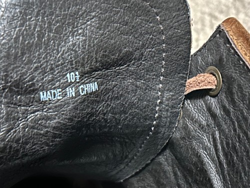 John Varvatos Stiefel Mokassinnaht Leder Schnürung Knöchel Chukka Gr. US 10,5 Herren - Bild 18 von 18