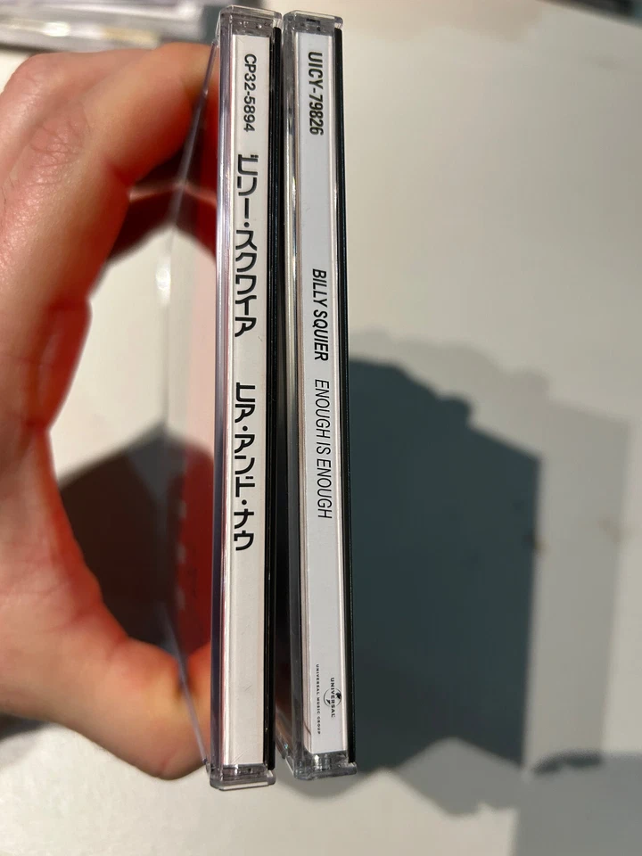 BILLY SQUIER - Hear & Now + Enough Is Enough - JAPAN EDITIONS cd LOT SET Foto 4 de 4