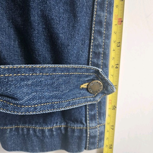 Chaus Sport Women's Small S Blue Denim Jacket Medium-Wash 100% Cotton Barn Chore - Bild 12 von 16