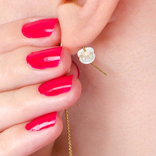 32 Pcs Earplug Earplugs Women's Earring Supports for Heavy Earrings
