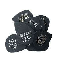 Dunlop Guitar Picks Tortex Pitch Black Jazz 12 Pack .73mm 482P.73