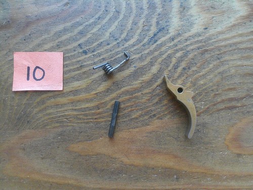 Marlin 1 Piece Trigger Assembly Good Shape Original 39 1897 1892 39A GOLD