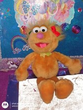 Vtg. Nanco / Sesame Street / "Zoe" Orange Color Monster '2003 16" Plush