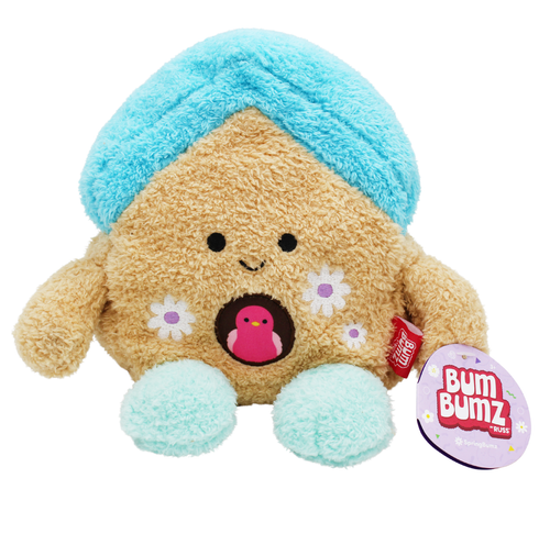 NWT BumBumz SpringBumz Blair the Birdhouse 7.5" Plush 2024